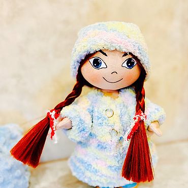 Куклы и игрушки ручной работы. Ярмарка Мастеров - ручная работа Кукла с рыжими волосами.. Handmade.