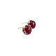 Order Earrings (Pusey) Ruby. little luxuries. Livemaster. . Stud earrings Фото №3