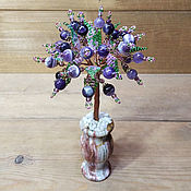 Цветы и флористика handmade. Livemaster - original item Trees: Amethyst tree 