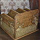 Organizer, Desk for papers and folders, gift for a man. Gift Boxes. BronvenGift (bronven). My Livemaster. Фото №5