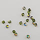 10 шт. 3 мм. биконусы Swarovski 5328. Кристаллы. CrystalCenter-2. Интернет-магазин Ярмарка Мастеров.  Фото №2