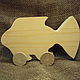 Рыбка-каталка, деревянная игрушка ручной работы