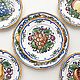 Porcelain painting Collection of plates with clock Fruit of Italy. Plates. ArtFlera (artflera). My Livemaster. Фото №6