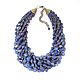 Blue Lapis Lazuli Necklace Handmade. Necklace. ms. Decorator. My Livemaster. Фото №4