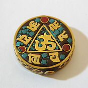 Материалы для творчества handmade. Livemaster - original item Beads Tibet antique gold boho style. pcs. Handmade.