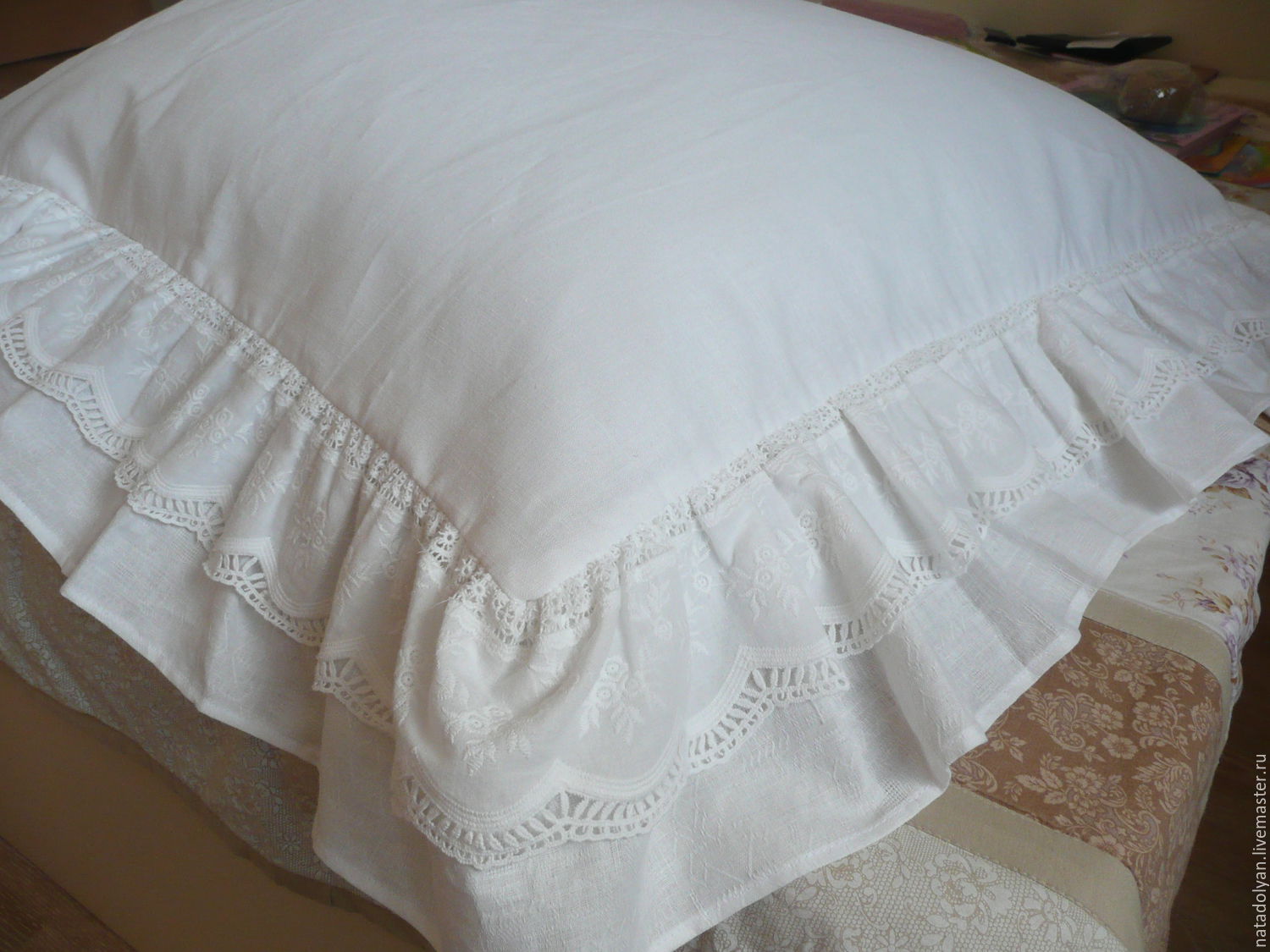 Pillow case linen ' Linen Provence', Pillowcases, Ivanovo,  Фото №1
