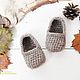 ' Forester ' knitted booties for babies, Babys bootees, Tyumen,  Фото №1