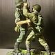 Tin soldiers 54mm. Fight. Military miniature. elvika. Online shopping on My Livemaster.  Фото №2