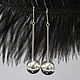 Silver Ball Earrings #5 Made of 925 Sterling Silver AN0016-1. Earrings. Sunny Silver. My Livemaster. Фото №6