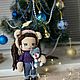 Кукла вязаная. Амигуруми куклы и игрушки. Елена Журавлёва (alenkina_dolls). Интернет-магазин Ярмарка Мастеров.  Фото №2