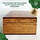 Шкатулка для украшений из массива дуба "палисандр", глянец. Хранение украшений. Лесная Сказка. Ярмарка Мастеров.  Фото №5