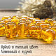 Beads barrel 10h12mm made of natural Baltic amber lemon with husk. Beads1. LUXAMBER. My Livemaster. Фото №4