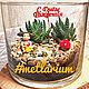 Мини-сад "С днем рождения". Композиции. Ирина (metlitskaya). Интернет-магазин Ярмарка Мастеров.  Фото №2