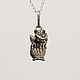 Gargoyle cat pendant. Pendants. Goldbugjewelery. Online shopping on My Livemaster.  Фото №2