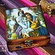 Box 'Krishna and Radha', Indian style. Esoteric Mandala. Sector South-East. My Livemaster. Фото №8