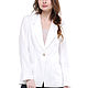 Basic linen jacket. Jackets. etnoart (etnoart). Online shopping on My Livemaster.  Фото №2