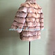 The fur of steppe foxes, made-to-order, standards, length 65 SMN photo,it is possible to sew to order the product any length, on hooks. Fox is not voluminous.Sewn from whole skins a transverse layout
