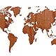 Mapa del mundo Sapele 180x108 cm. World maps. mybestbox (Mybestbox). Интернет-магазин Ярмарка Мастеров.  Фото №2