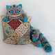 Cheshire cat. Stuffed Toys. IMPreSSion. Online shopping on My Livemaster.  Фото №2