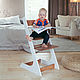Furniture: Growing chair-walnut and white, Furniture for a nursery, Votkinsk,  Фото №1