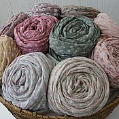 Аксессуары handmade. Livemaster - original item Cotton scarf-handkerchief in a small flower. Handmade.