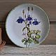 'Blue lavender' decorative Plate in the style of Provence, country. Plates. botanica-m. Online shopping on My Livemaster.  Фото №2