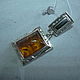 Pendant 'ROME' AMBER925 silver. Pendants. Gems&Silver Jewelry. Online shopping on My Livemaster.  Фото №2