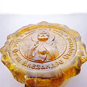 Молот Тора натуральный янтарь R-518