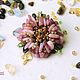 Stone Flower Brooch Tourmaline, Brooches, Moscow,  Фото №1