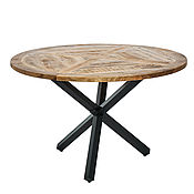Для дома и интерьера handmade. Livemaster - original item Solid wood dining table, AGVID, round. Handmade.