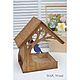 Wooden bird feeder birdhouse. Accessories for Pets. Именные сувениры и деревянная упаковка. My Livemaster. Фото №4