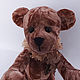 El oso de peluche Aterciopelado corazón. Stuffed Toys. VesNa-tasha. Ярмарка Мастеров.  Фото №6