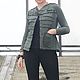 Заказать Трикотажный жакет бохо хаки СТО СЕМНАДЦАТЬ. Fresh-fashion. Ярмарка Мастеров. . Жакеты Фото №3