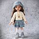 Вязаный комплект для кукол Паола Рейна. Одежда для кукол. Tasha Dolls. Интернет-магазин Ярмарка Мастеров.  Фото №2