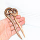 Hair clip 'Mountain serpentine'. Hairpins. OakForest Wooden Jewelry. My Livemaster. Фото №4