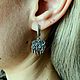 Earring Seal of Veles (the bear's paw). Earrings. veseliy-viking. My Livemaster. Фото №5