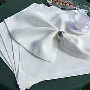 Для дома и интерьера handmade. Livemaster - original item Linen napkins 100% 