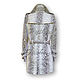 Women's Python skin raincoat ADEL. Raincoats and Trench Coats. Exotic Workshop Python Fashion. Online shopping on My Livemaster.  Фото №2