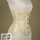 Бельевой корсет из сетки с мушками и кружевом. Корсеты. Shi Corset (Анна). Ярмарка Мастеров.  Фото №5