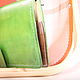 Women's leather wallet 'Butterfly green'. Wallets. CRAZY RHYTHM bags (TP handmade). My Livemaster. Фото №4