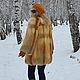 coat. Jacket fur Siberian red Fox. Fur Coats. Zimma. My Livemaster. Фото №6