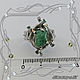 Tropicana-super ring 925 silver, natural emeralds. VIDEO. Rings. MaksimJewelryStudio. My Livemaster. Фото №5