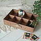 Box for tea bags. Tea houses. Trees may - creative workshop. Online shopping on My Livemaster.  Фото №2