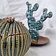 Заказать Шкатулка для украшений: Пузатый кактус. Наталья (natari-ceramics). Ярмарка Мастеров. . Хранение украшений Фото №3