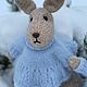 Зайка-rabbit. Мягкие игрушки. Evgeniazlato_knit Вязаные аксессуары(evgeniya-00q) (evgeniya-00q) (evgeniya-00q). Ярмарка Мастеров.  Фото №5