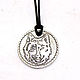 Pendant coin 'Bear', 'Wolf', Pendants, Moscow,  Фото №1