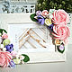 Order Frame for photo with flowers from polymer clay. Olga-art-flower. Livemaster. . Photo frames Фото №3