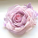 FABRIC FLOWERS. Chiffon rose.' Spring-VI primrose', Brooches, Vidnoye,  Фото №1