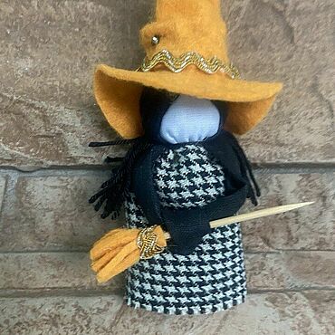 Куклы и игрушки ручной работы. Ярмарка Мастеров - ручная работа Ведьмочка. Handmade.