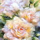 Picture of wool Cream roses. Pictures. Marina Askerova (MariMarisha). Online shopping on My Livemaster.  Фото №2